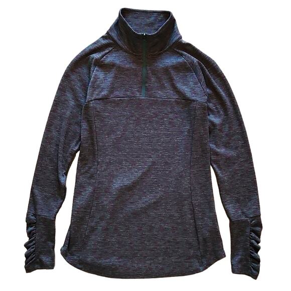 Columbia Outerspaced 1/2 Zip Rouched Sleeve Pullover M - Picture 1 of 11